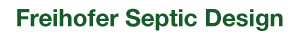 Freihofer Septic Design Logo